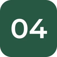 Number 04 on a green background